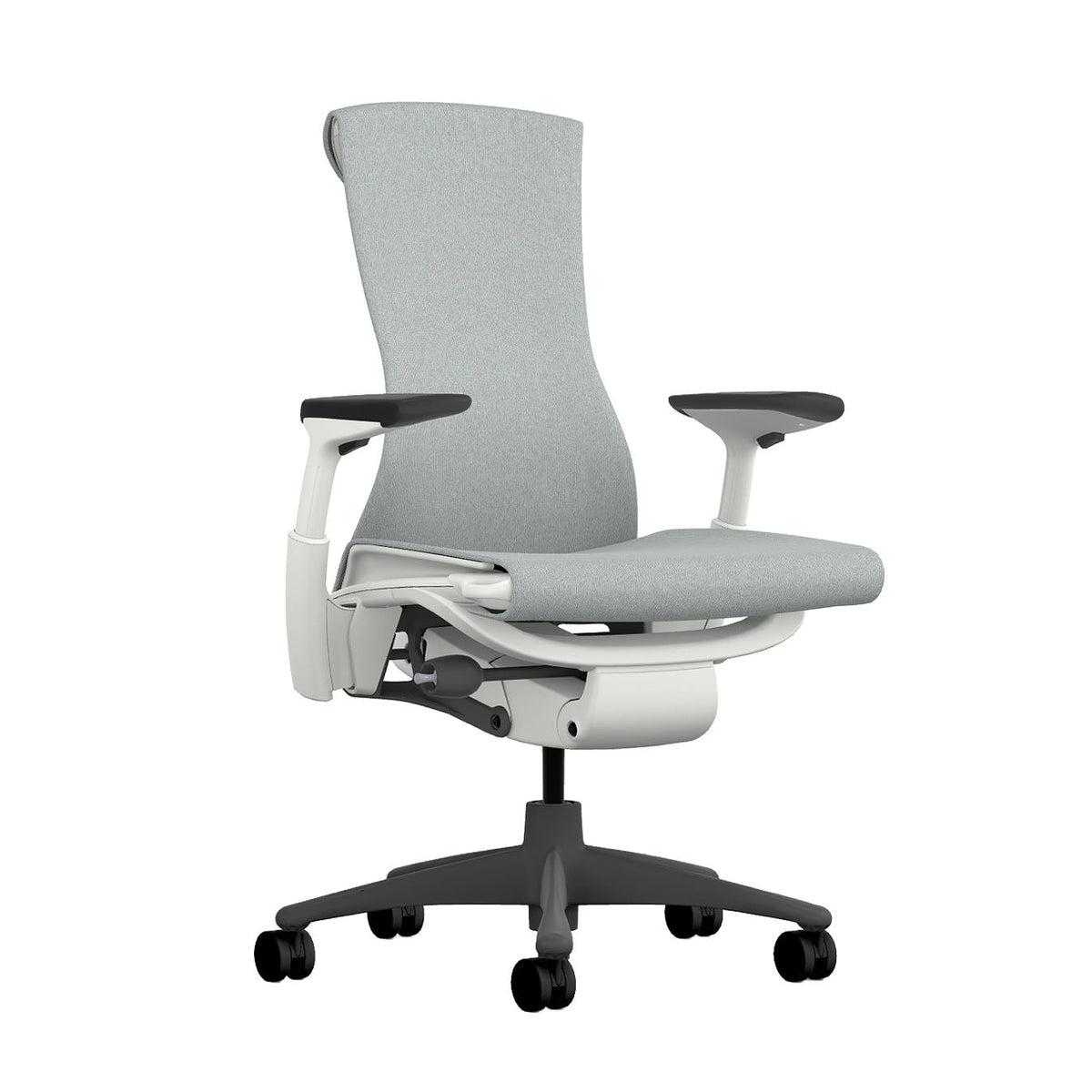 Embody kontorstol fra Herman Miller, Sync Dark Mineral