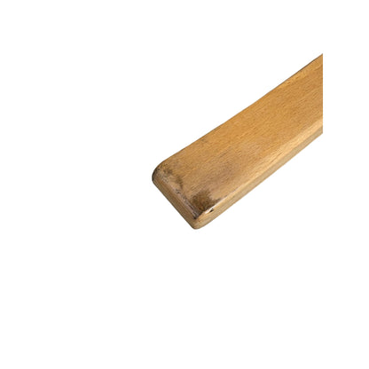 Blå stol fra Vatne Møbler, skinn