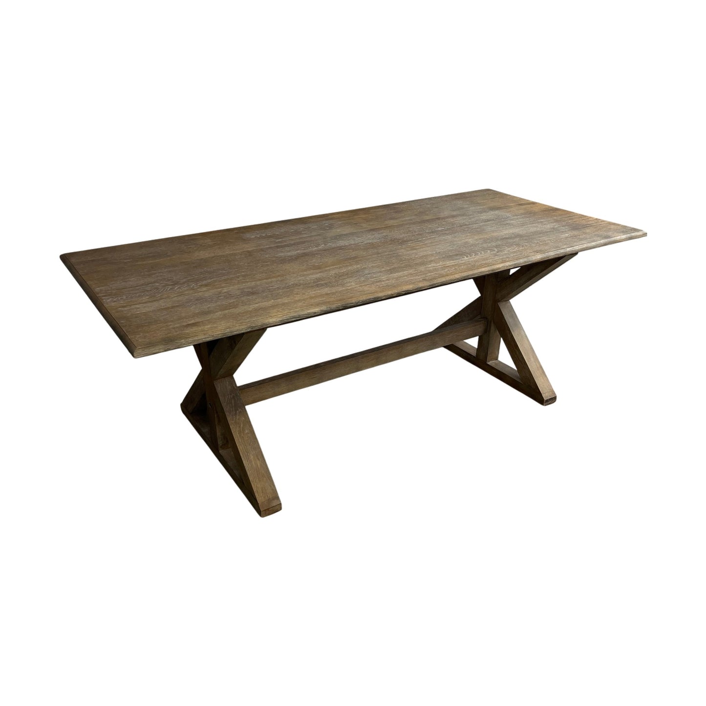 Retro spisebord i naturlig tre