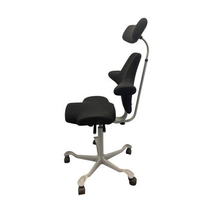 HAG Capisco 8107 kontorstol, svart stoff