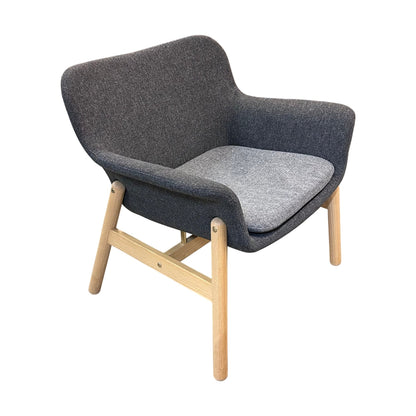 Vedbo lenestol fra IKEA, grå