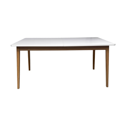 Justerbart spisebord, 160-200 cm, laminat og eik