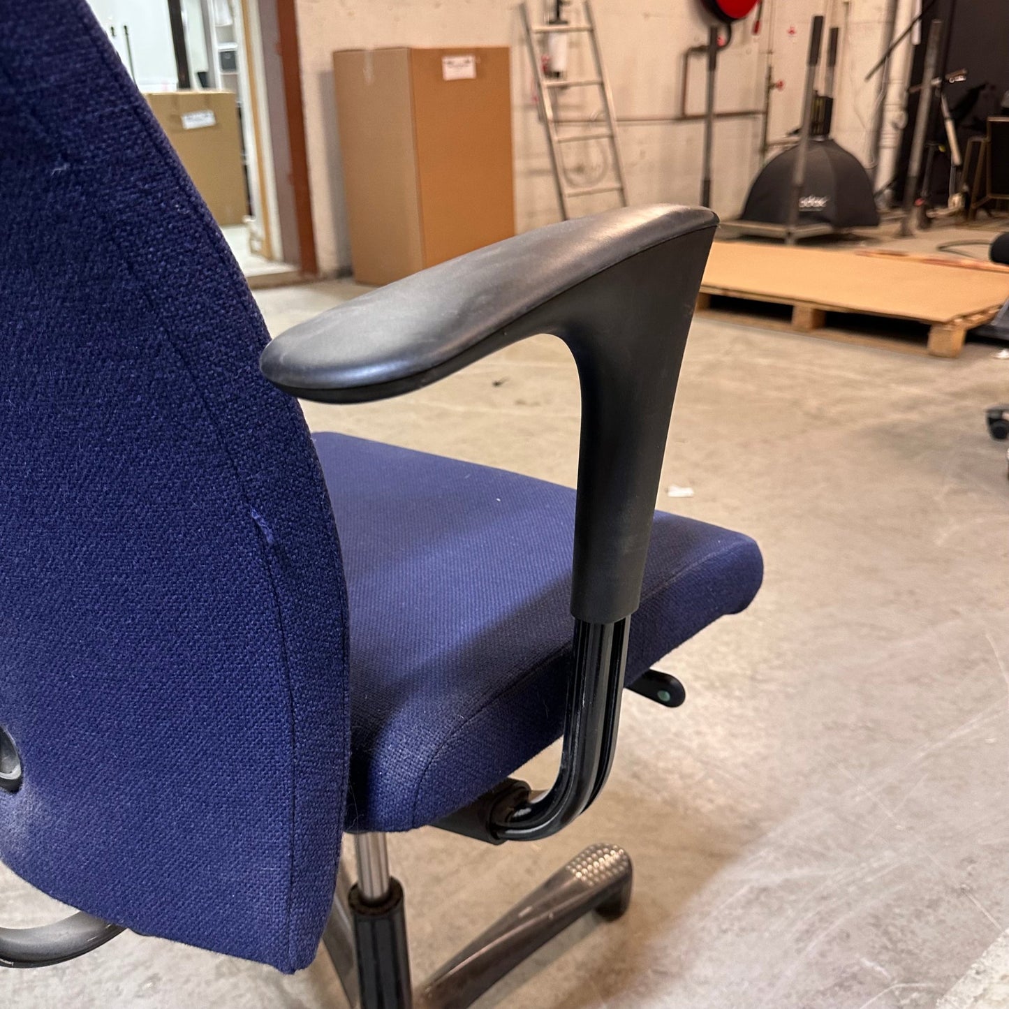 HÅG kontorstol, blå