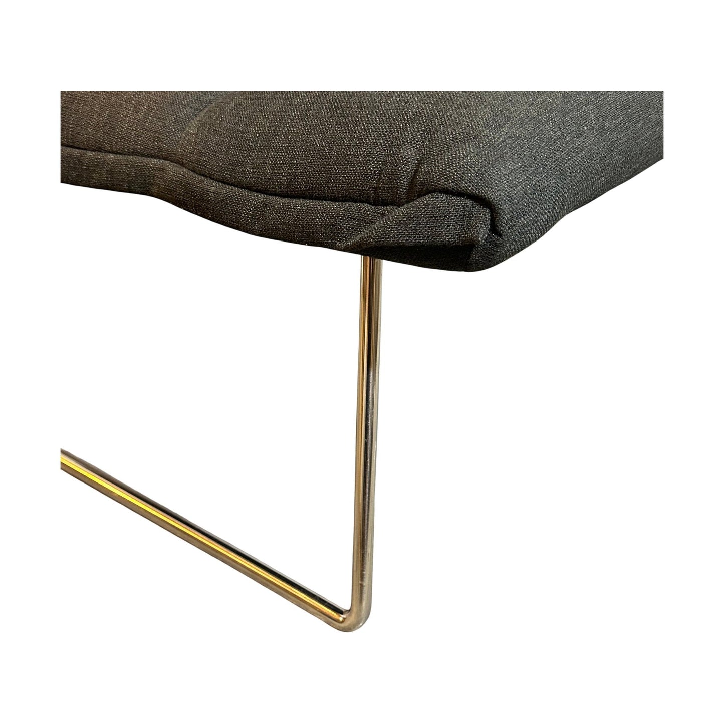 Lenestol fra Secundo, mørk grå