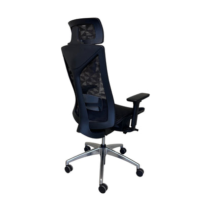 Kontorstol H2222, sort mesh