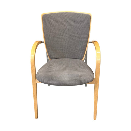 Møteromsstol, grå, stablebar