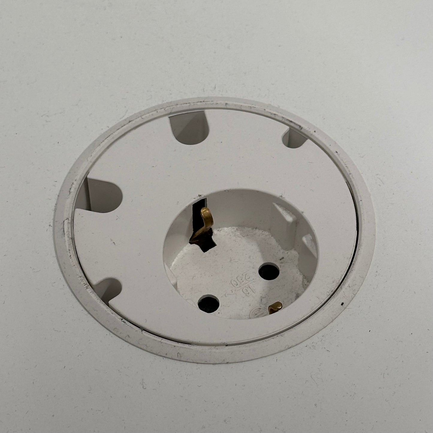 Elektrisk hev/senk skrivebord, hvit, 180x80 cm