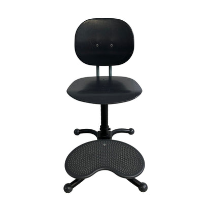 Casper elevstol fra Kinnarps, grønn ramme