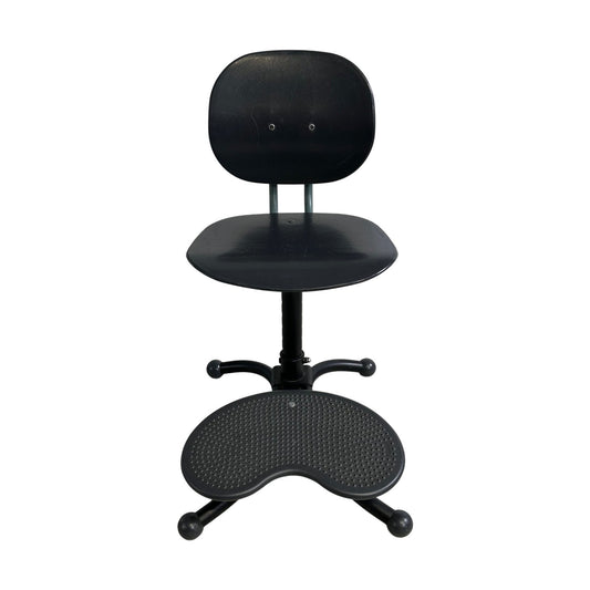 Casper elevstol fra Kinnarps, grønn ramme