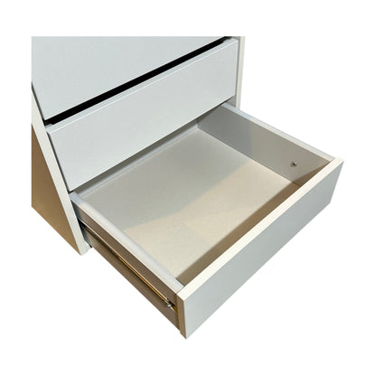 Aarsland skuffekassett i hvit med 3 skuffer