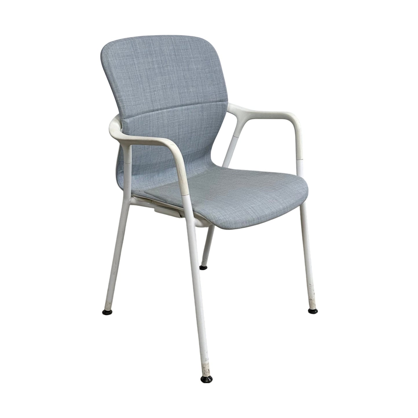 Keyn møteromsstol fra Herman Miller, 4-ben, full polstring, med armlener