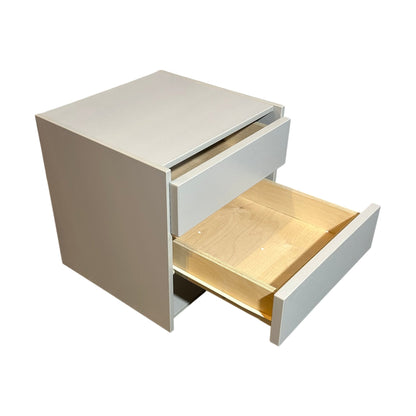 Aarsland skuffekasett i grå, 2 skuffer, 36x36x36