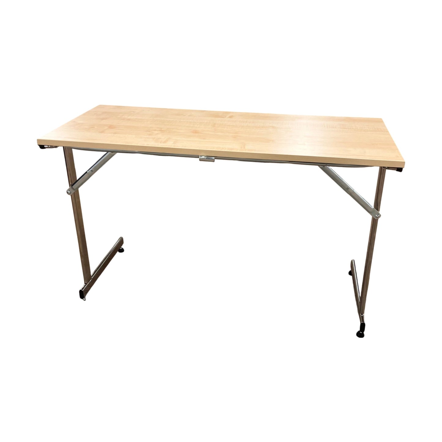 Sammenleggbart skrivebord, trefarget, 120x50 cm