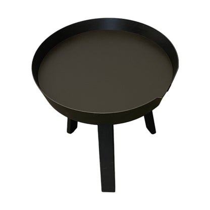 Around sofabord fra Muuto, sortbeiset eik, 45x45x35 cm