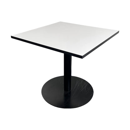 Loungebord i hvit laminat fra Edsbyn Cone, 80x80 cm