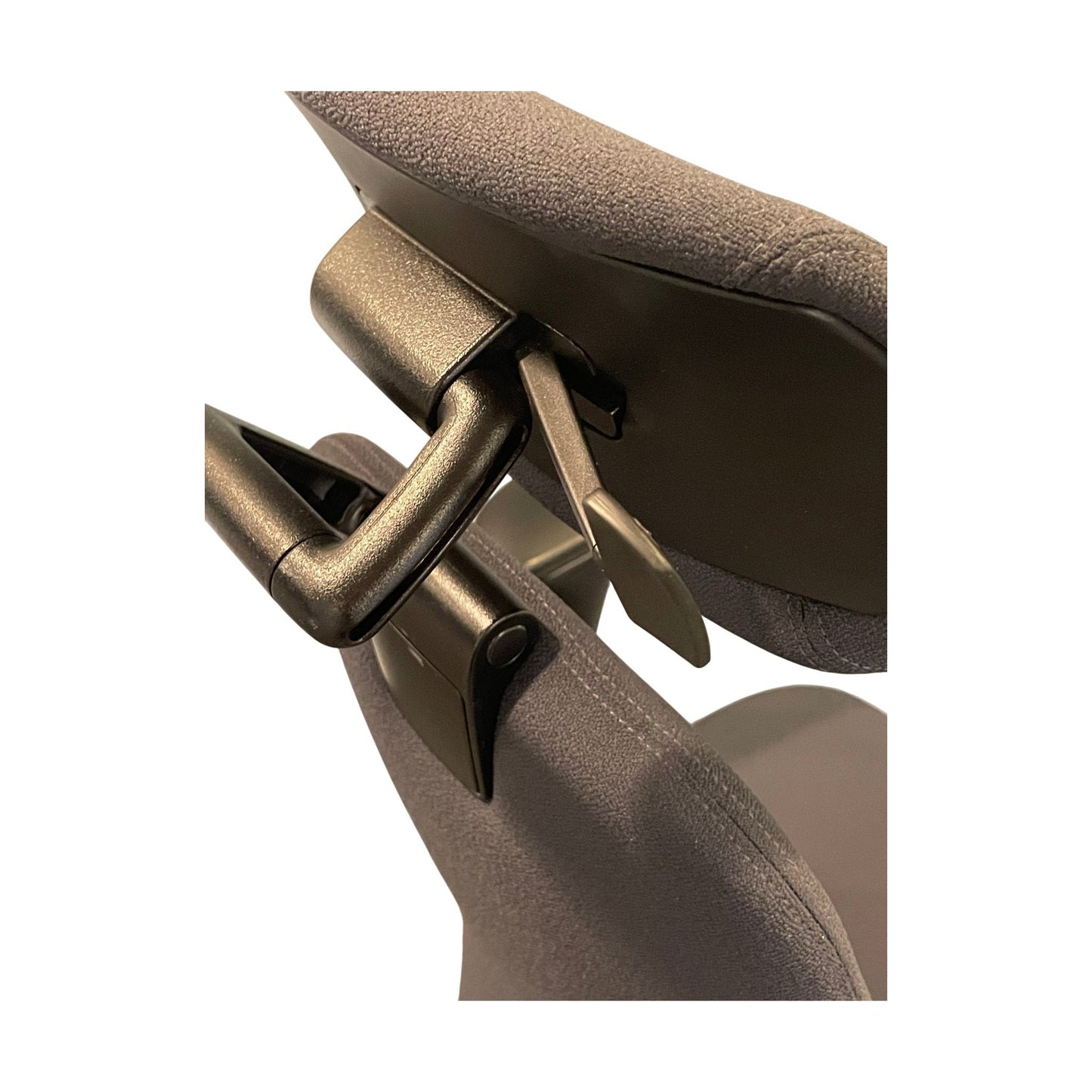 Kinnarps Freefloat kontorstol med nakkestøtte, grå stoff