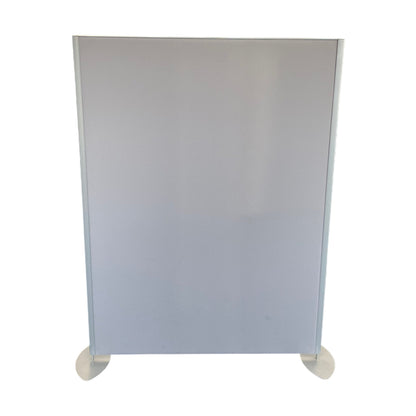 Frittstående skillevegg, 120x160 cm, grå