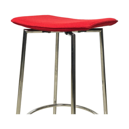 Barstol fra Fora Form, rød, 82 cm høy