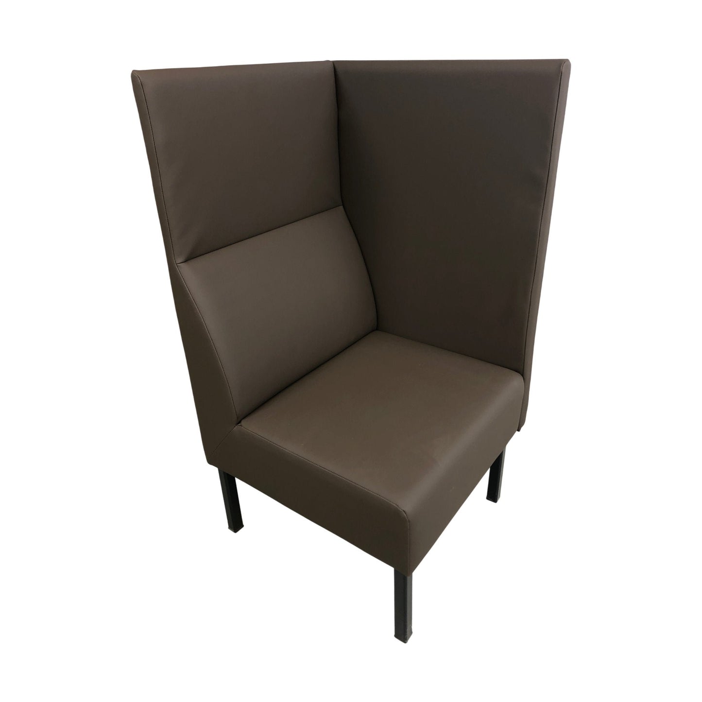 1-seter i brunt skinn fra VAD