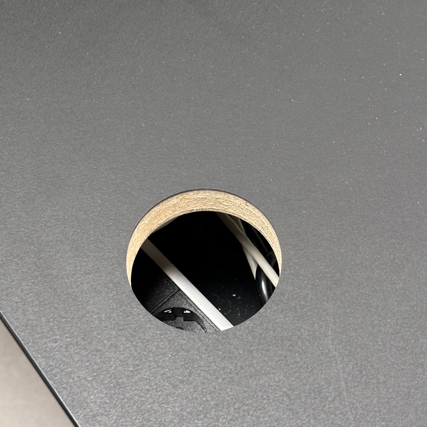 Elektrisk hev/senk skrivebord, sort, 160x80 cm