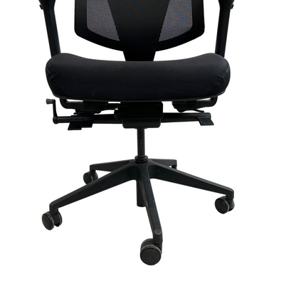 Kontorstol m/ sort mesh
