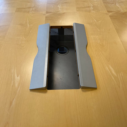 Båtformet møtebord, trefarget, 360x120