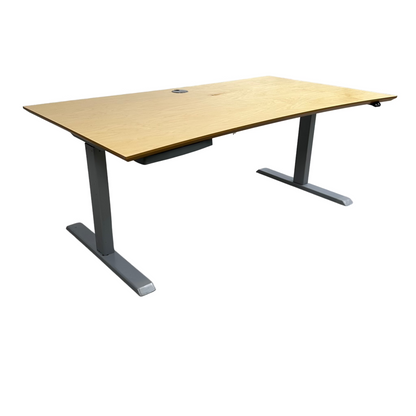 Kinnarps elektrisk hev/senk skrivebord, 160cm