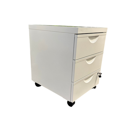 Ikea ERIK skuffeseksjon på hjul hvit