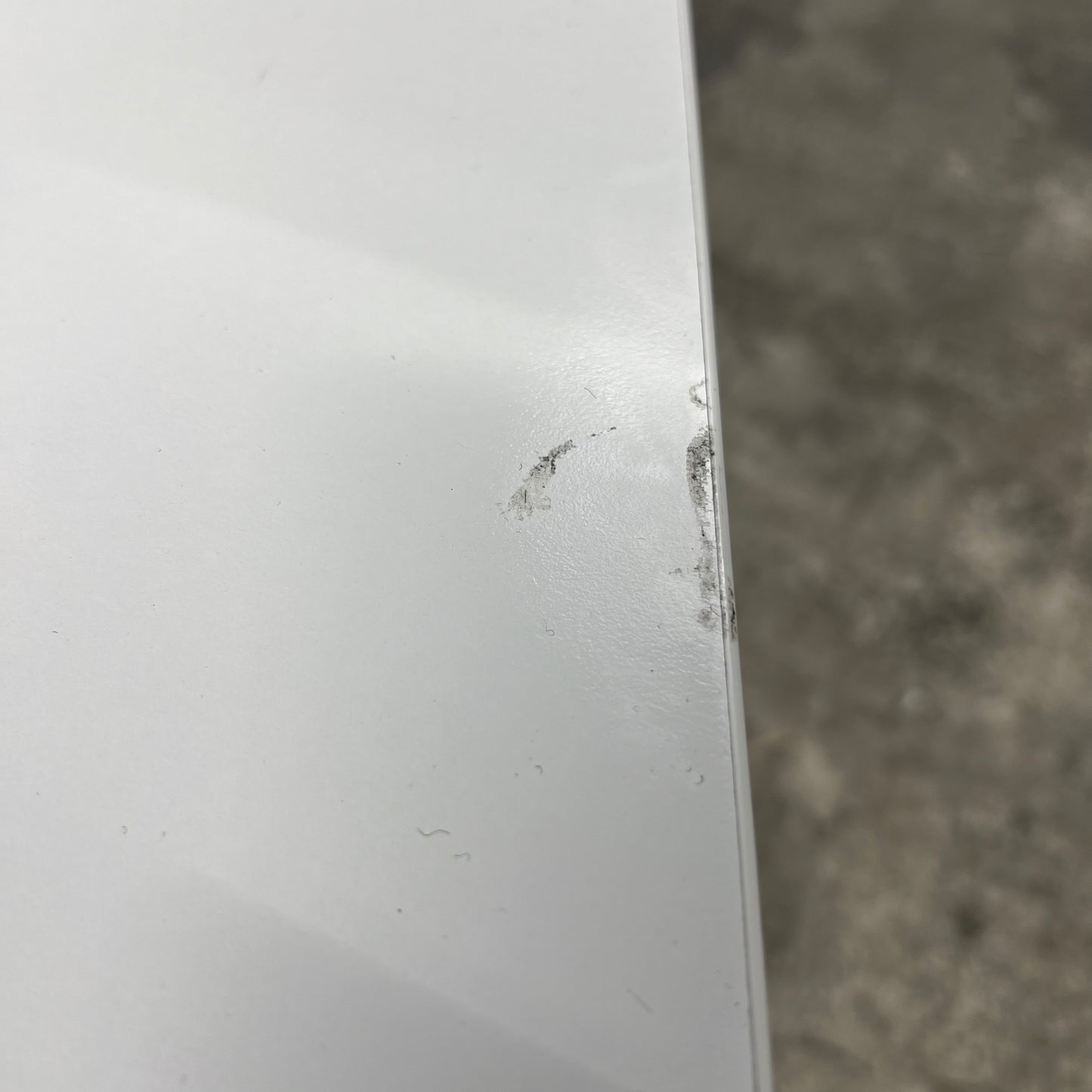 Skrivebord fra EFG m/magebue, manuell hev/senk, 160cm