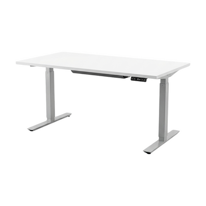 (180x80) El hev/senk i med lys grå/offwhite bordplate