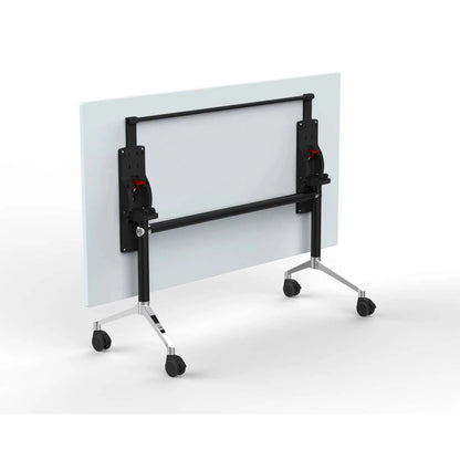 (120x60) Narbutas Flip Top skrivebord i hvit