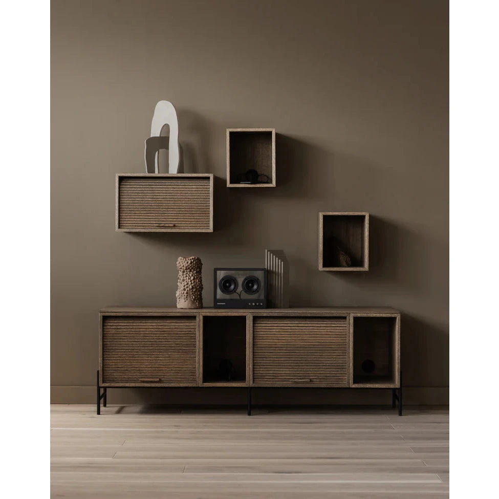 Hifive tambour cabinet fra Northern, 50 cm, røkt eik