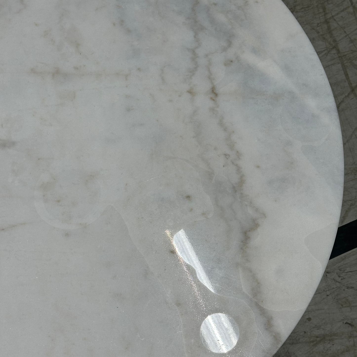 Monaco sofabord fra A-Møbler, 80x80 cm, marmor