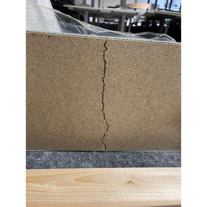 Kontinentalseng, Hdf av furu, Grå, 90x200 cm