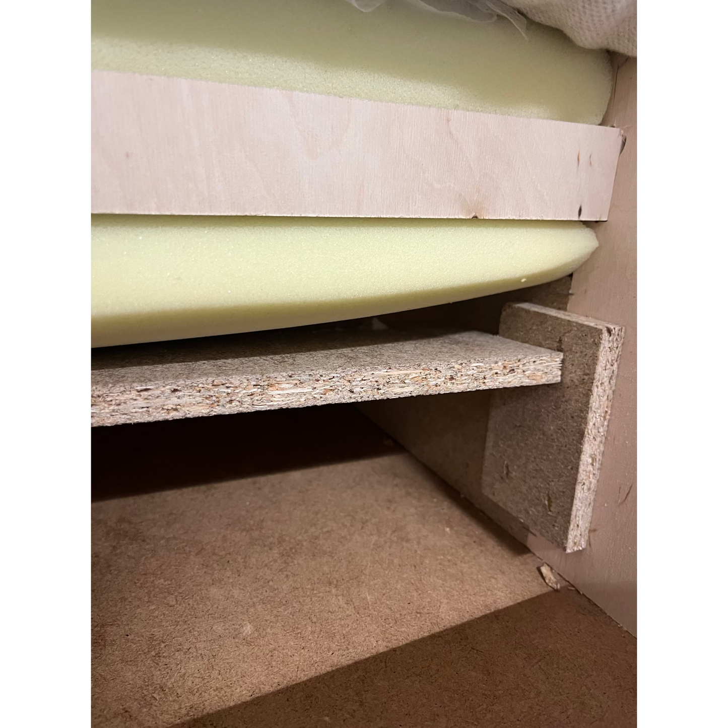 Isa Modulsofa 1,5 seter m/armlene høyre natur - 110x93x73 cm fra Kid