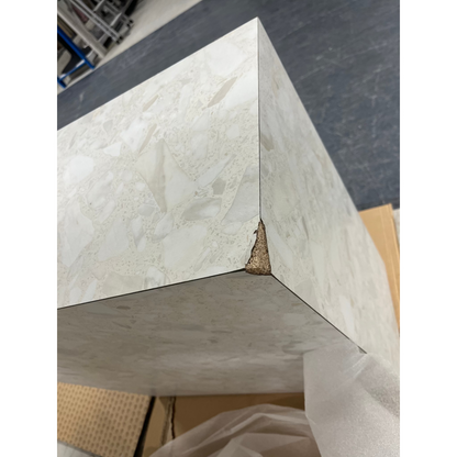 Hedda Sofabord fra Kid, multi beige, 75x75x35 cm