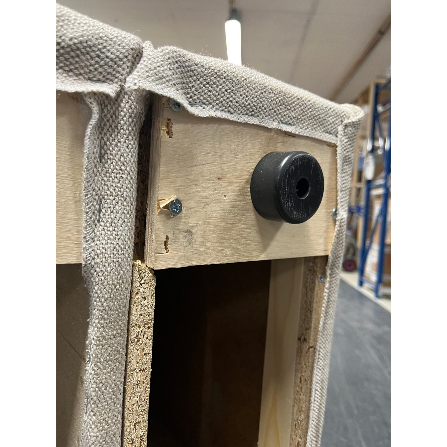 Isa Modulsofa 1,5 seter m/armlene høyre natur - 110x93x73 cm fra Kid