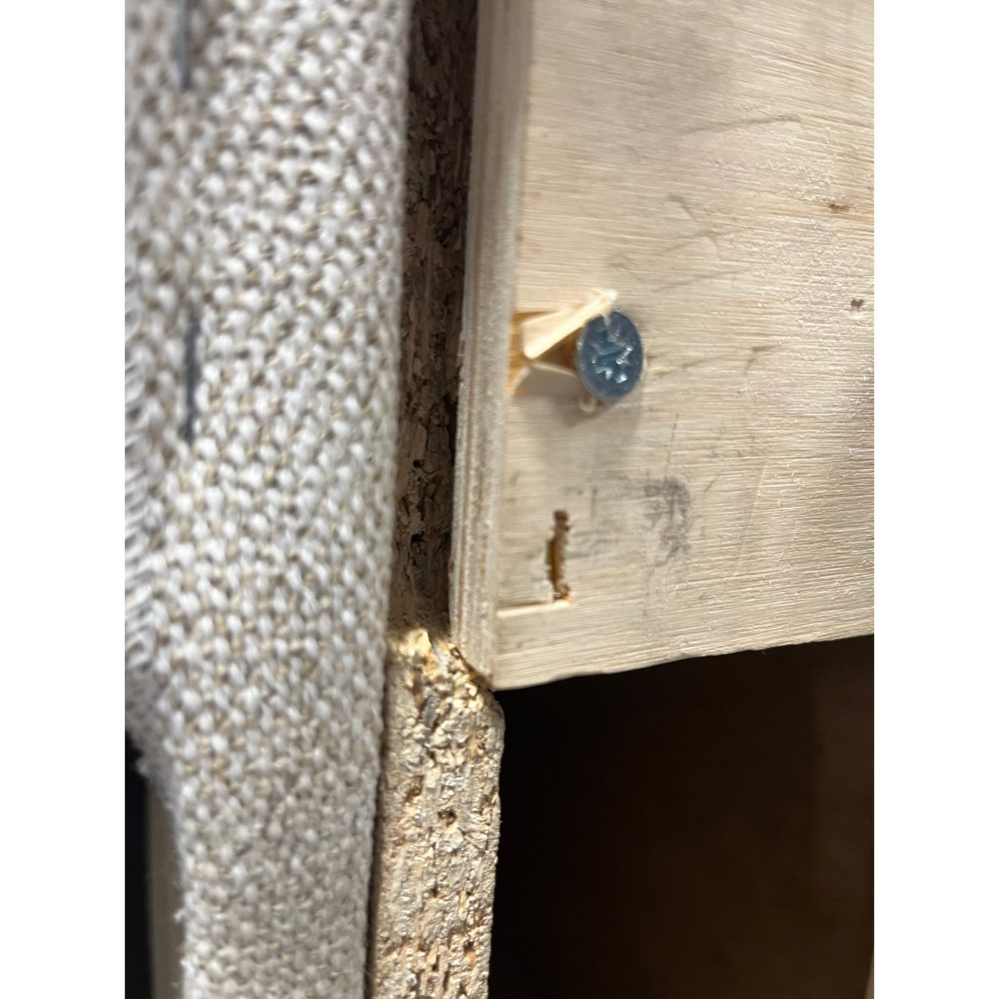 Isa Modulsofa 1,5 seter m/armlene høyre natur - 110x93x73 cm fra Kid