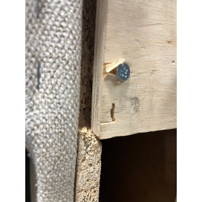 Isa Modulsofa 1,5 seter m/armlene høyre natur - 110x93x73 cm fra Kid