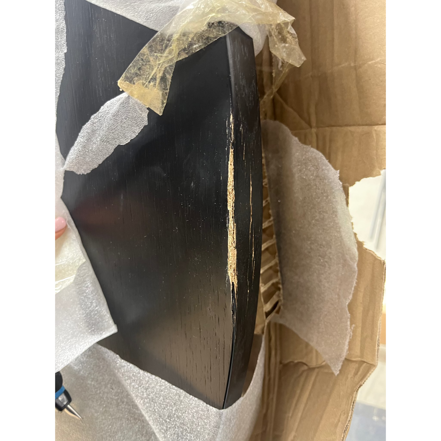 Mie spisebord fra Kid, 127 cm, svart