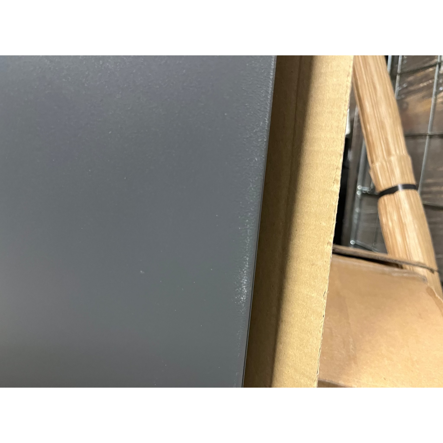 Hylle til oppbevaringsskap SUPPLY, 4 stk., B975 D440 mm, mørk grå