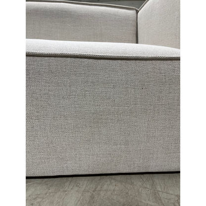 Isa Modulsofa 1,5 seter m/armlene høyre natur - 110x93x73 cm fra Kid