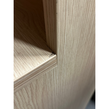 Resepsjonsdisk INVITE fra AJ Produkter, eik, 800x800x1150 mm