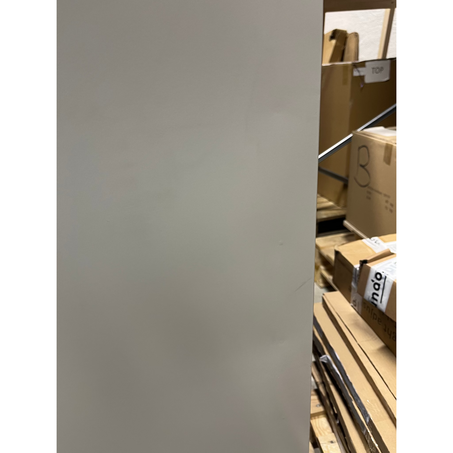 Garderobeskap CLASSIC, 3 seksjoner, flatt tak, H1740 B900 D550 mm, blå fra AJ Produkter