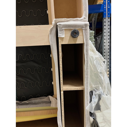 Isa Modulsofa sjeselong høyre natur - 114x154x73 cm fra Kid