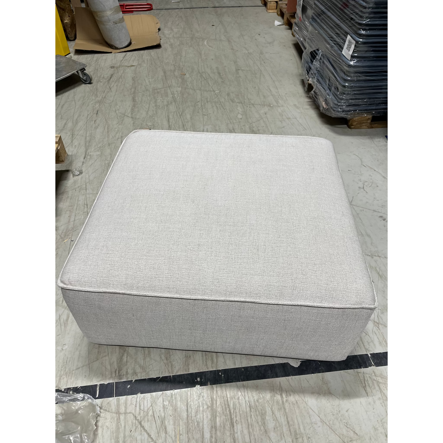 Isa Modulsofa puff natur - 90x93x73 cm fra Kid