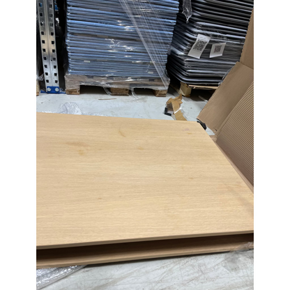Olea bordplate modell natur, UTEN BEIN - 70x130x10 cm fra Kid