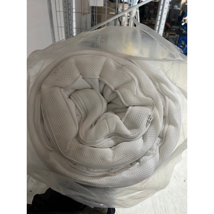 Overmadrass 6 cm Supersoft HR-skum, 180x200 cm, god tilstand