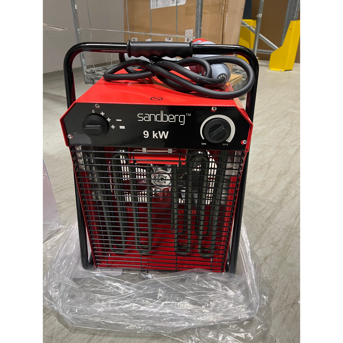 Vifteovn, 9 kw, krever 400V fra AJ Produkter