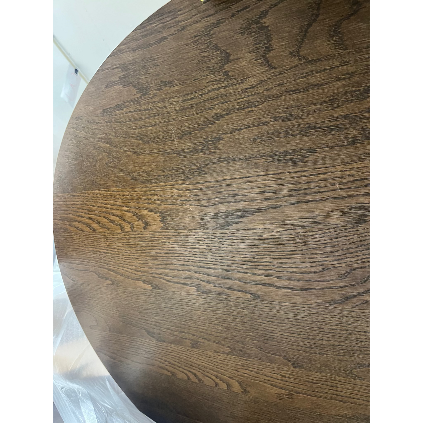 Adda Sofabord fra A-Møbler, røyket eik, Ø88 cm, Ø58 cm